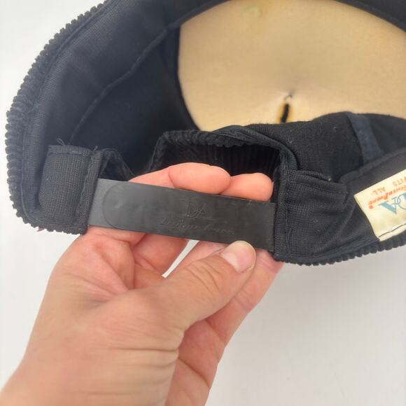 Vintage 80s Los Angeles Raiders Corduroy Snapback Las Vegas Oakland Raiders - Picture 10 of 11